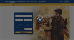 Desktop Screenshot of bestwestern.pl