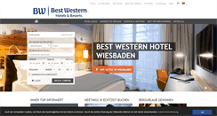 Desktop Screenshot of bestwestern.de