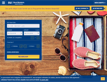 Tablet Screenshot of bestwestern.fr