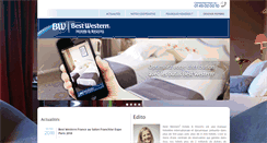 Desktop Screenshot of developpement.bestwestern.fr