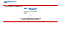 Desktop Screenshot of mail.hotel.bestwestern.com